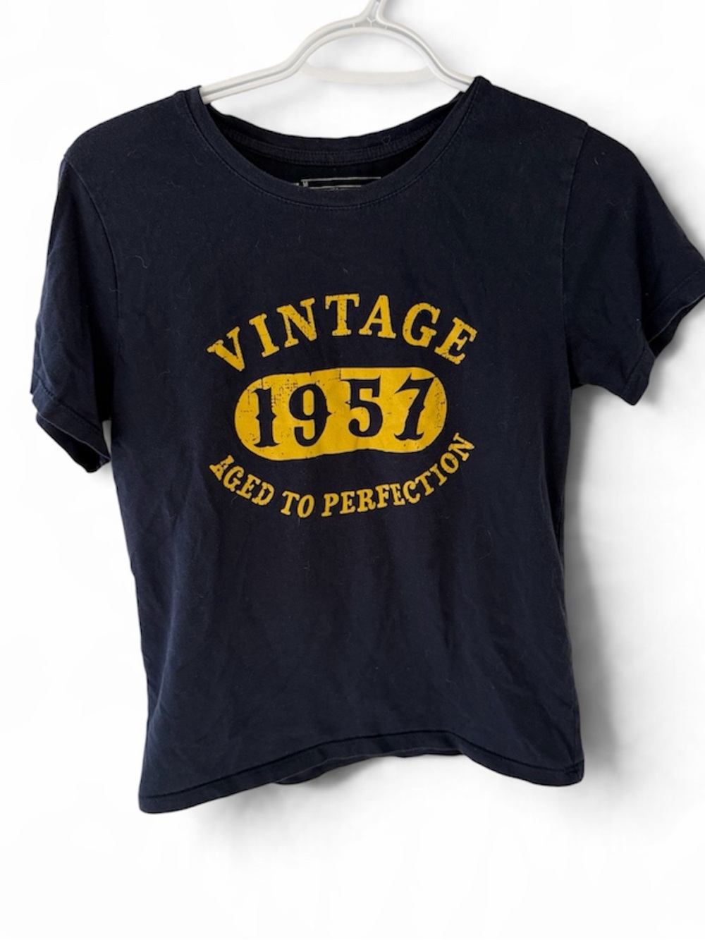 Levi's Navy Tee with Yellow 'Vintage 1957' Graphic